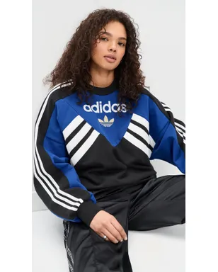 adidas クルー ネック カットライン ロイヤルブルー/ブラック - サムネイル2