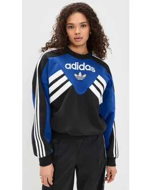 adidas クルー ネック カットライン ロイヤルブルー/ブラック - サムネイル3