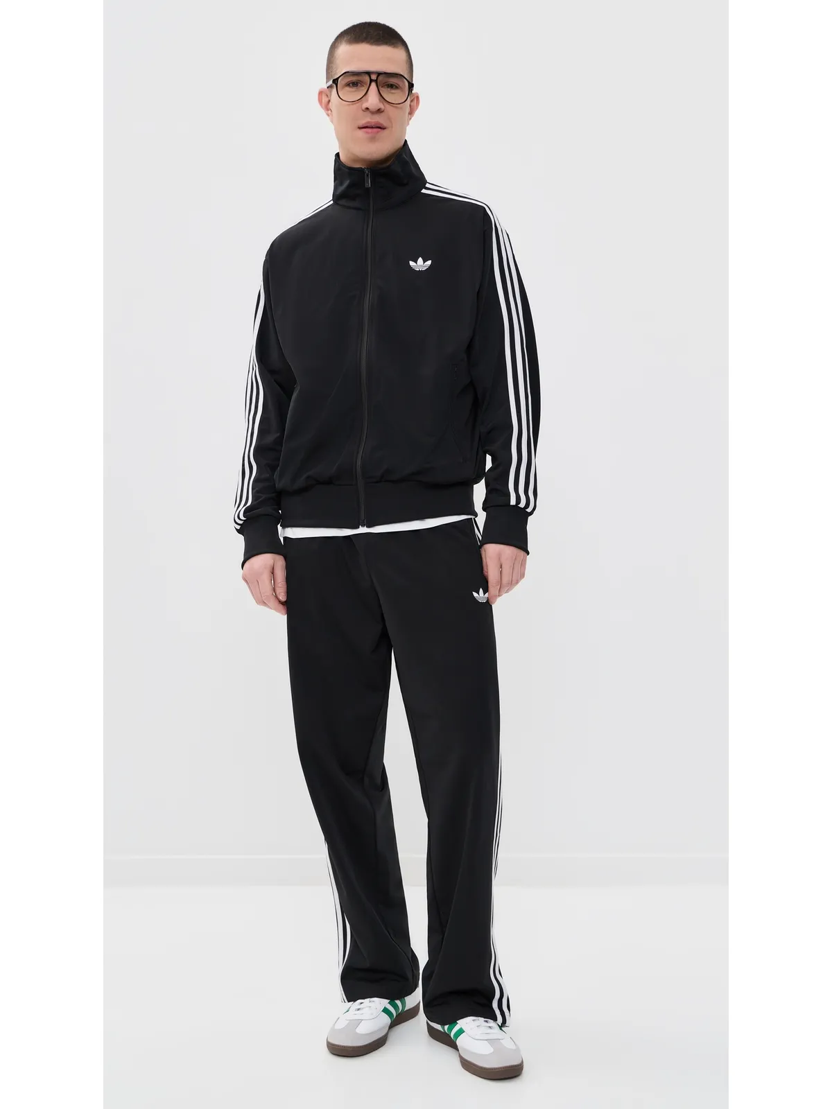 adidas ファイアーバード トラックジャケット ブラック - 画像5