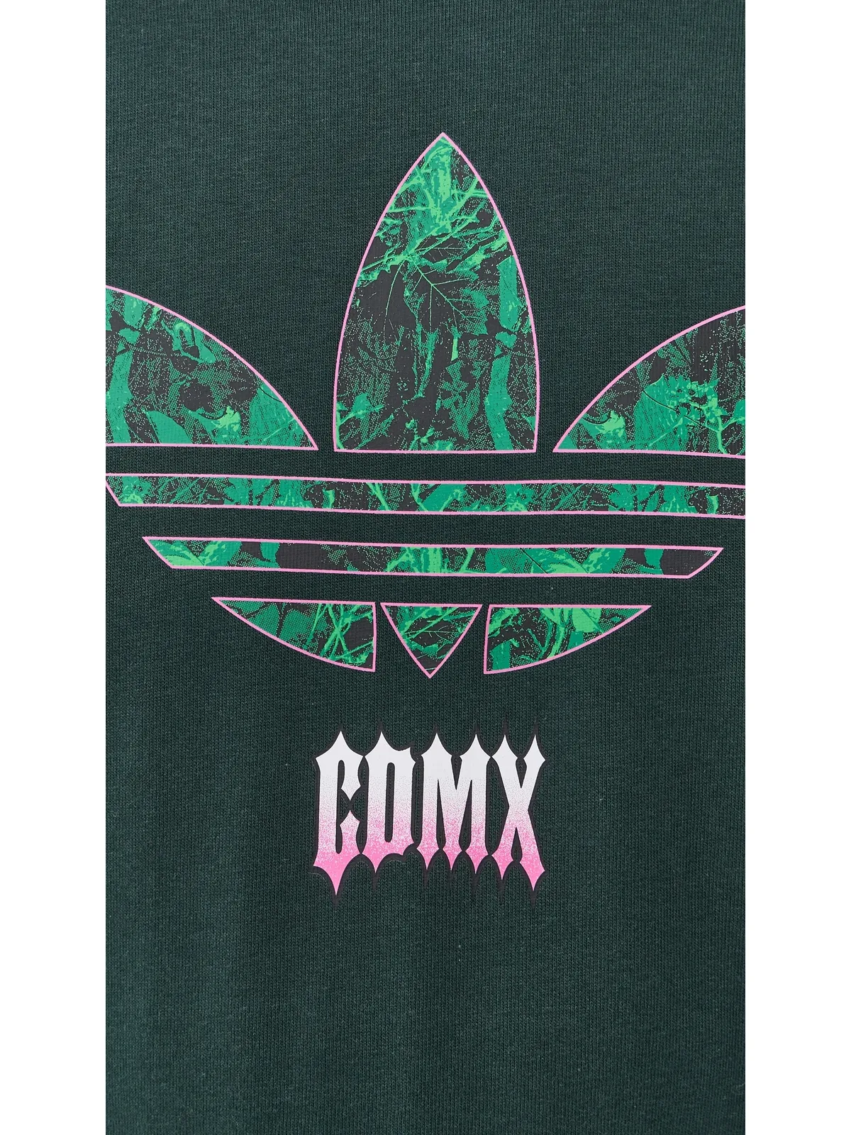 adidas メキシコシティー Tシャツ シャドウグリーン/ブラック - 画像6