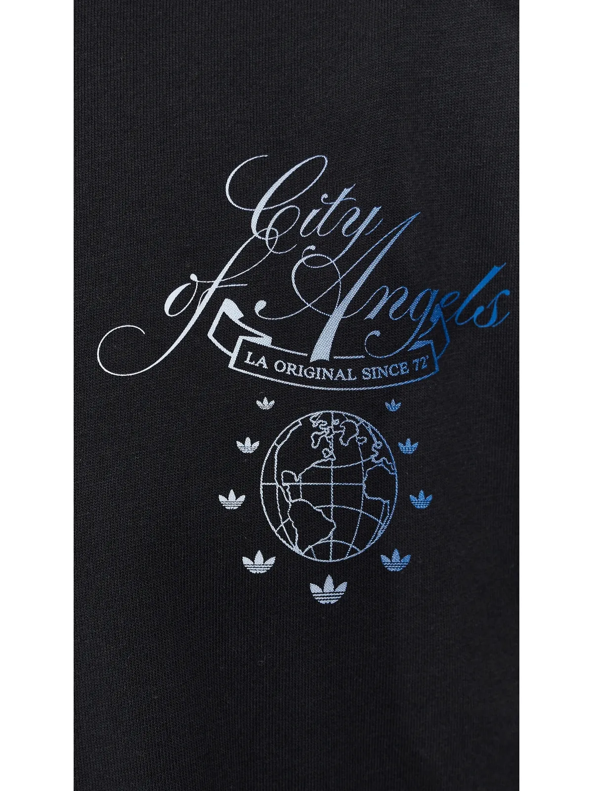 adidas LA City Tee ブラック/クルーイエロー - 画像6