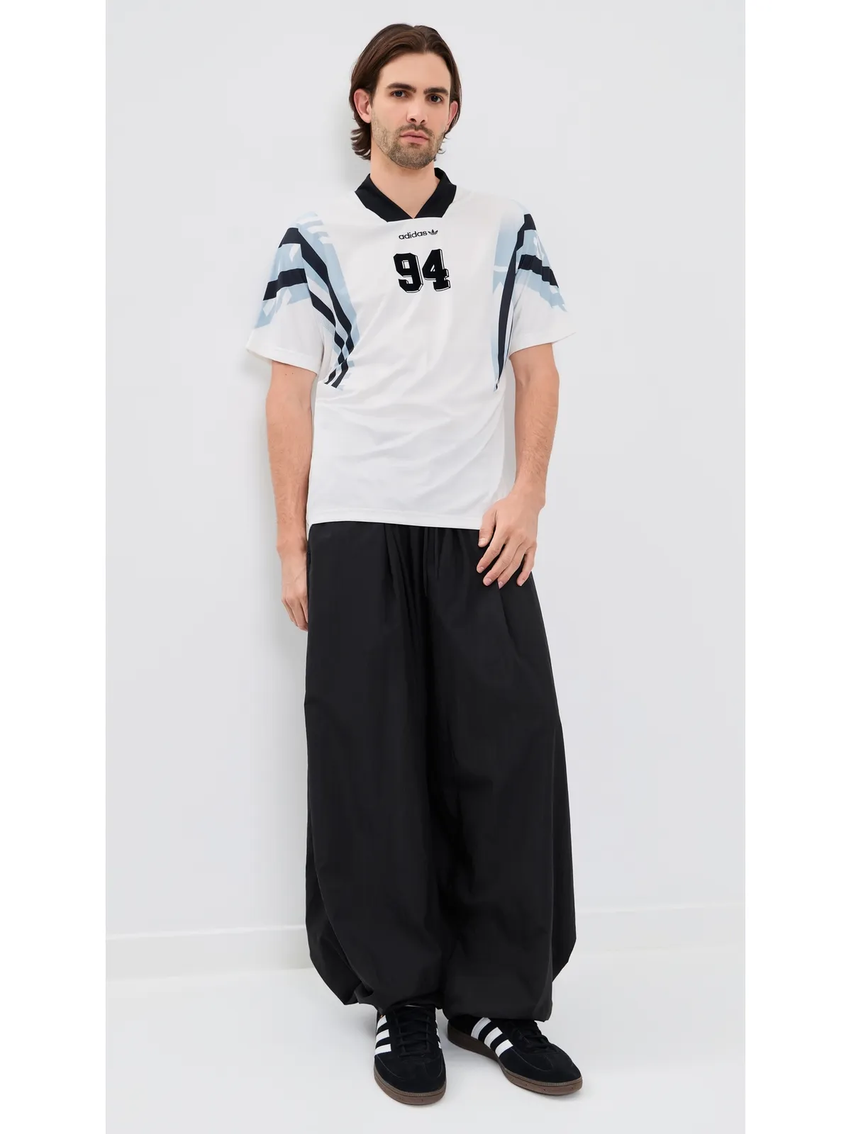 adidas サンティアゴ ジャージー クラウドホワイト - 画像5