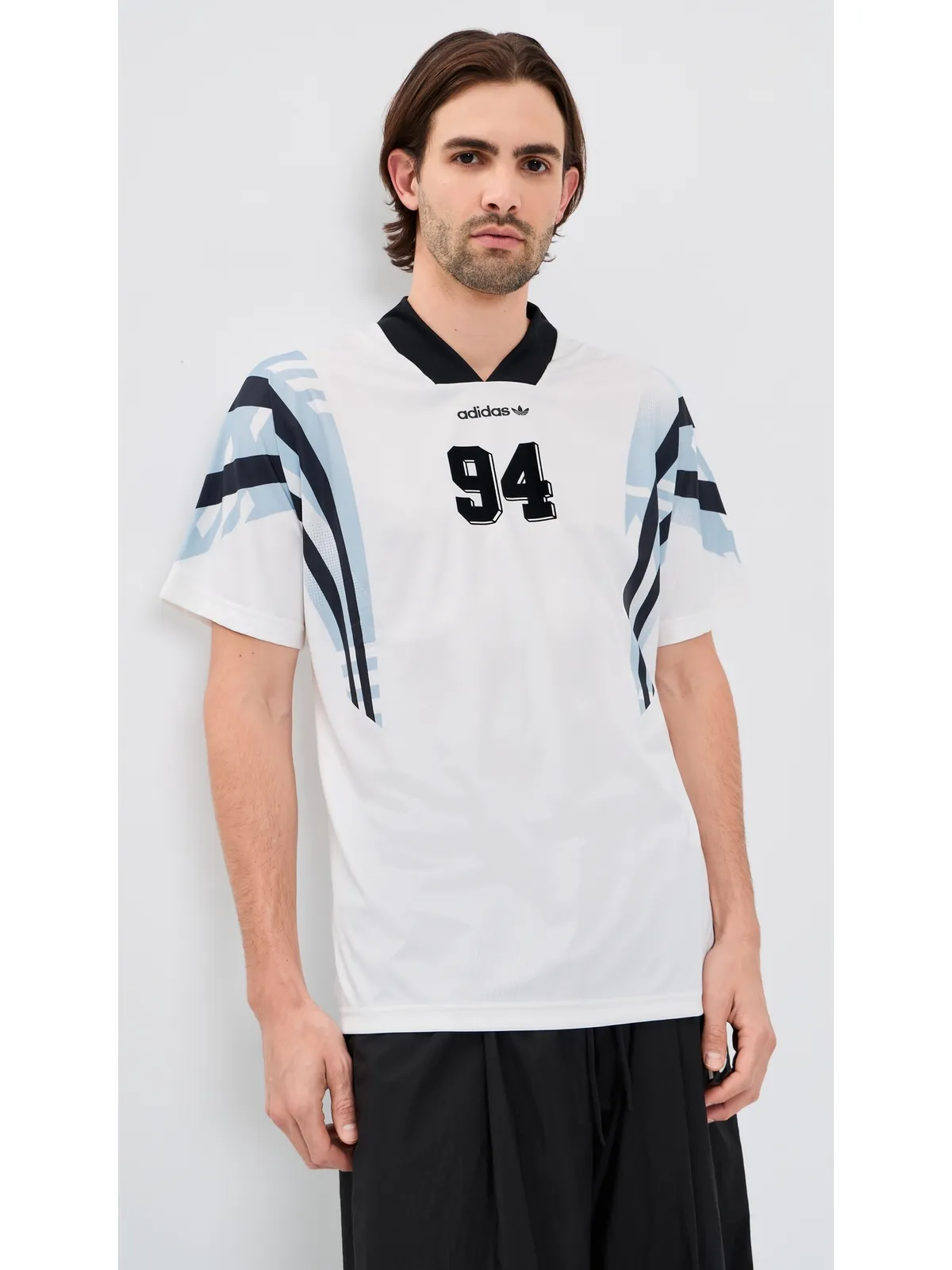 adidas サンティアゴ ジャージー クラウドホワイト - 画像2