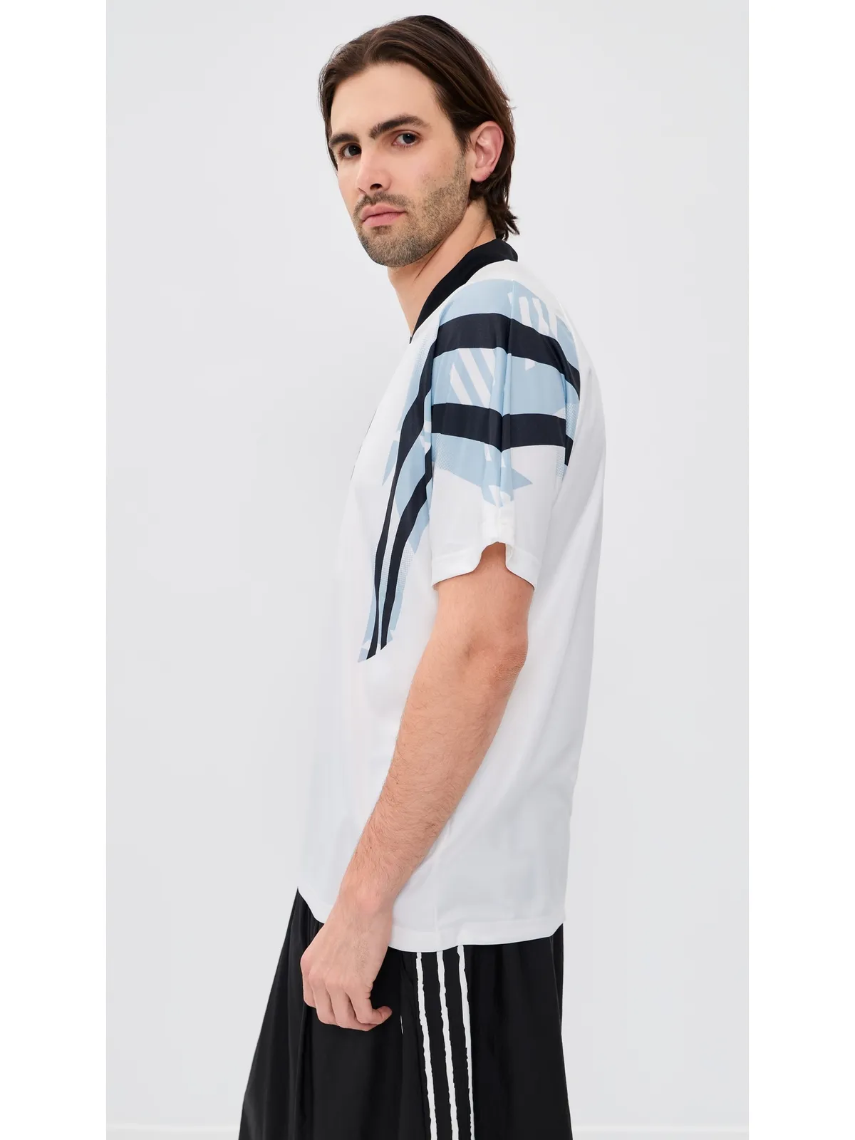 adidas サンティアゴ ジャージー クラウドホワイト - 画像4