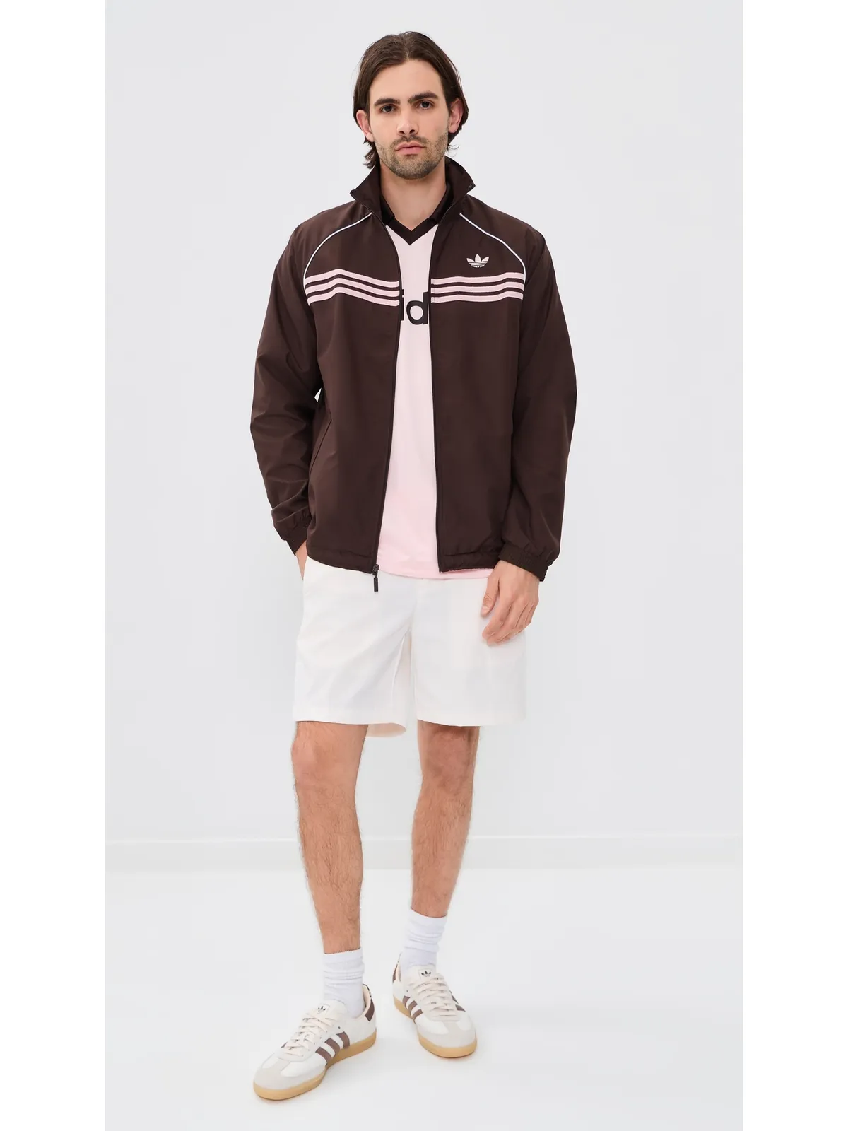 adidas チェストストライプ トラックジャケット - 画像5