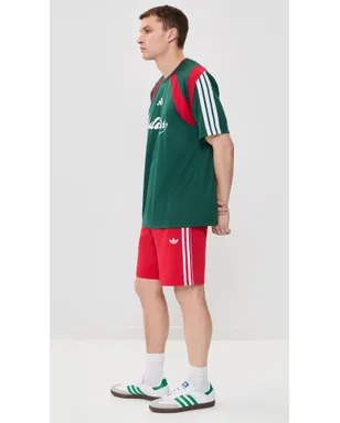 adidas House of Tiro Nations トラックトップ チーム ダークグリーン/ベター・スカーレット - サムネイル4