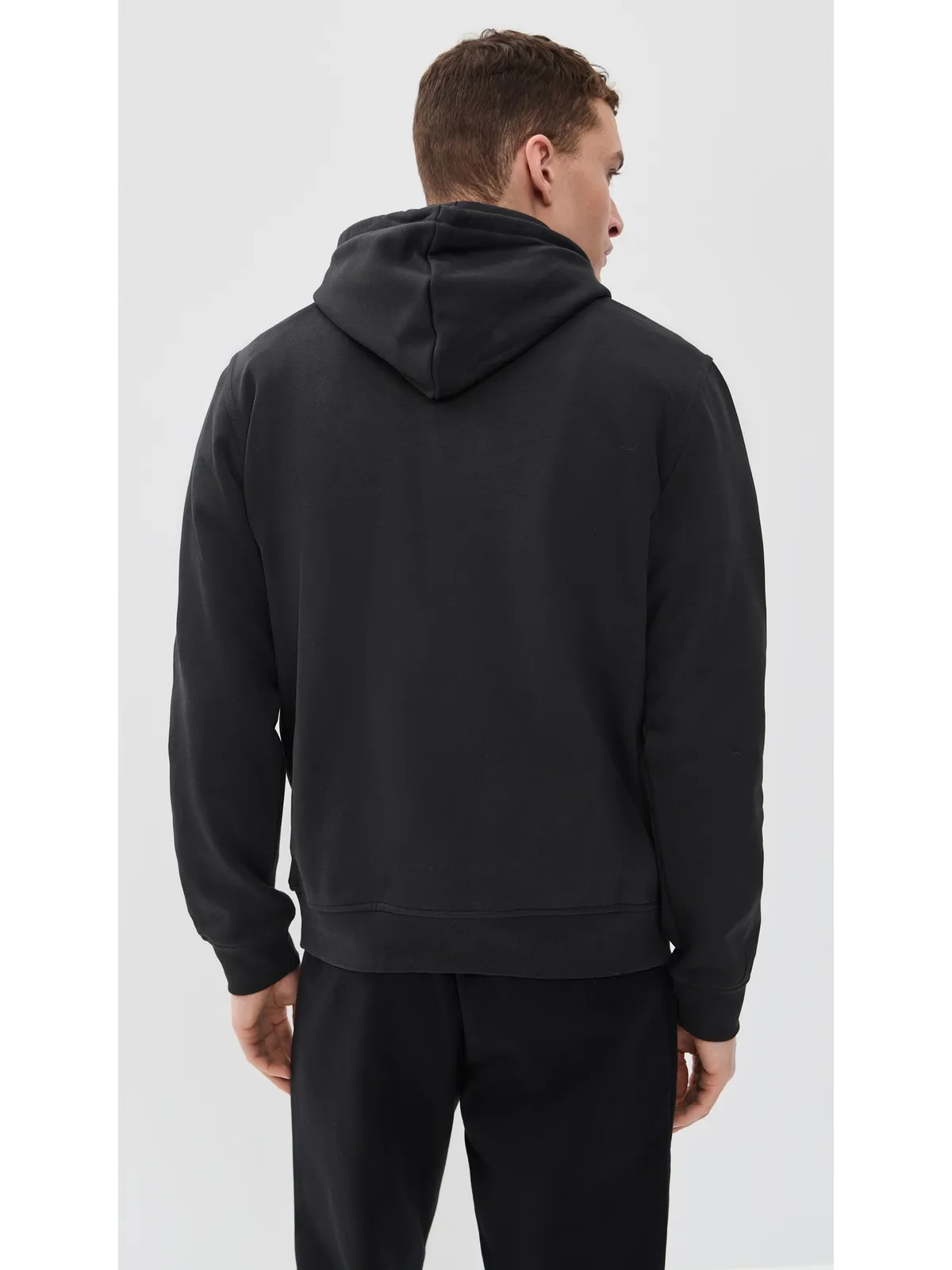 adidas Trefoil Essentials フーディー ブラック - 画像3