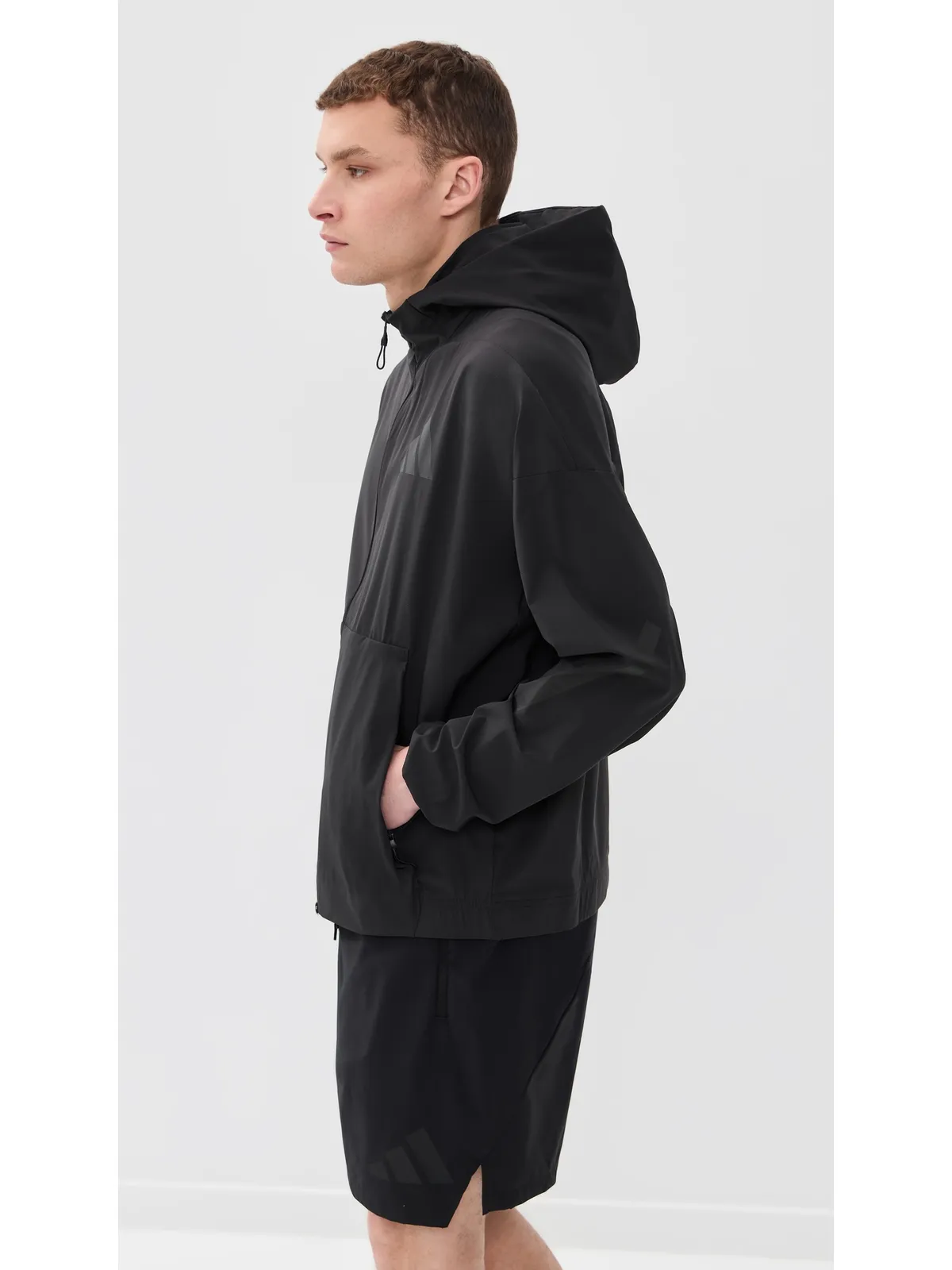 adidas Z.N.E. ウーブン トラックジャケット ブラック - 画像4