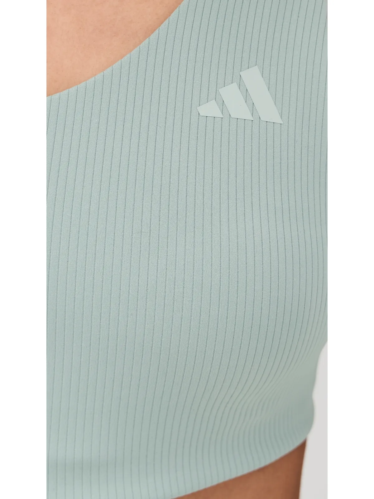 adidas OPTリブ ライトサポートブラ ワンダーセージ - 画像6