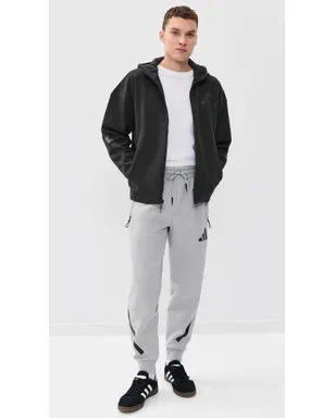 adidas Z.N.E. フルジップ スウェットシャツ ブラック M - サムネイル5