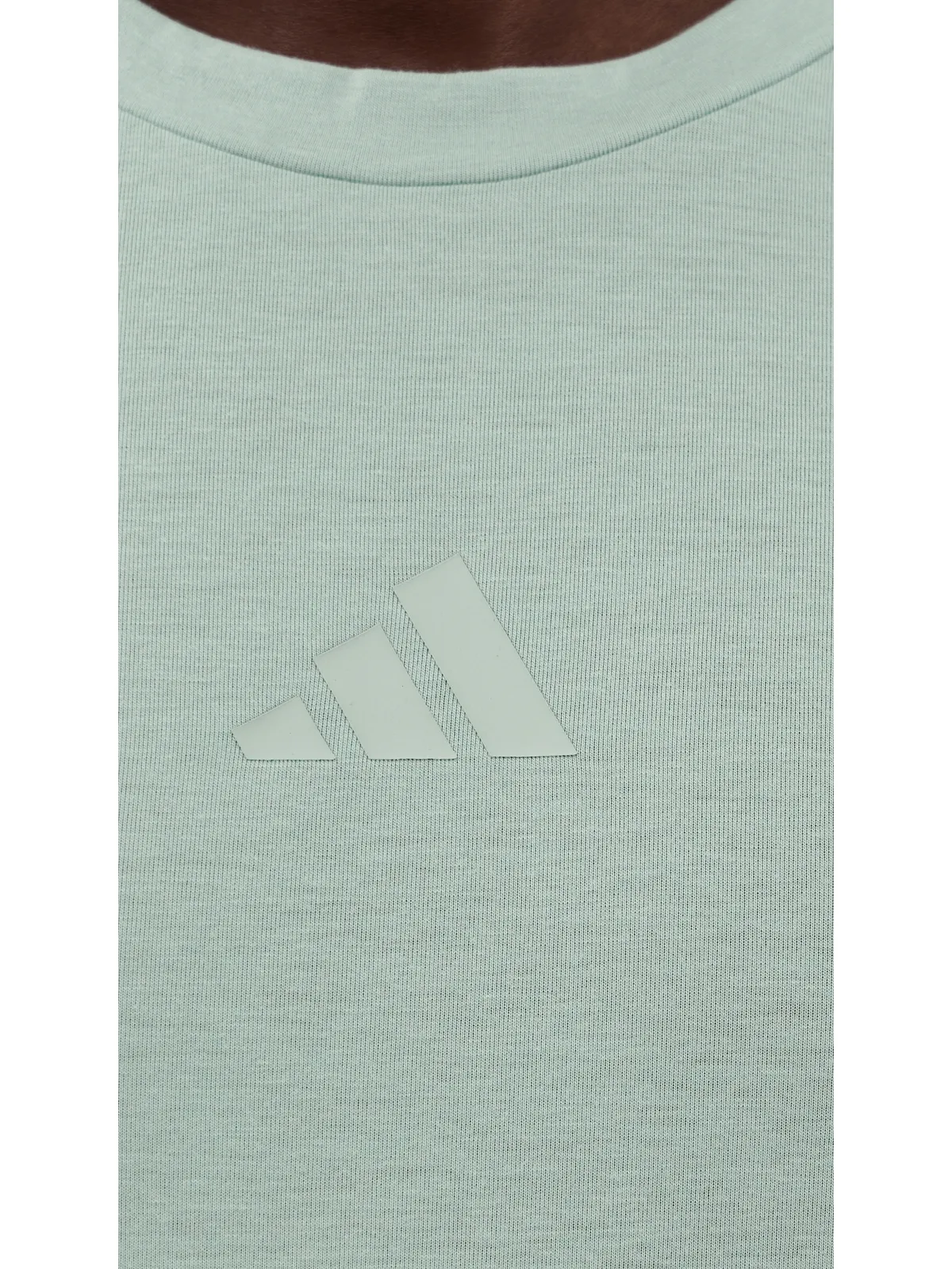 adidas トレーニング用 3ストライプ ワークアウト Tシャツ ワンダーセージ サイズM - 画像6