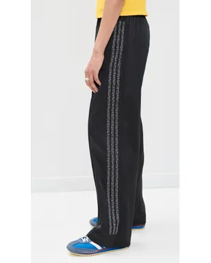 adidas Originals パール ファイアバード ルーズ トラックパンツ ブラック - サムネイル4