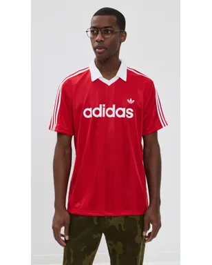 adidas Originals ストライプ サッカー ジャージ - サムネイル2