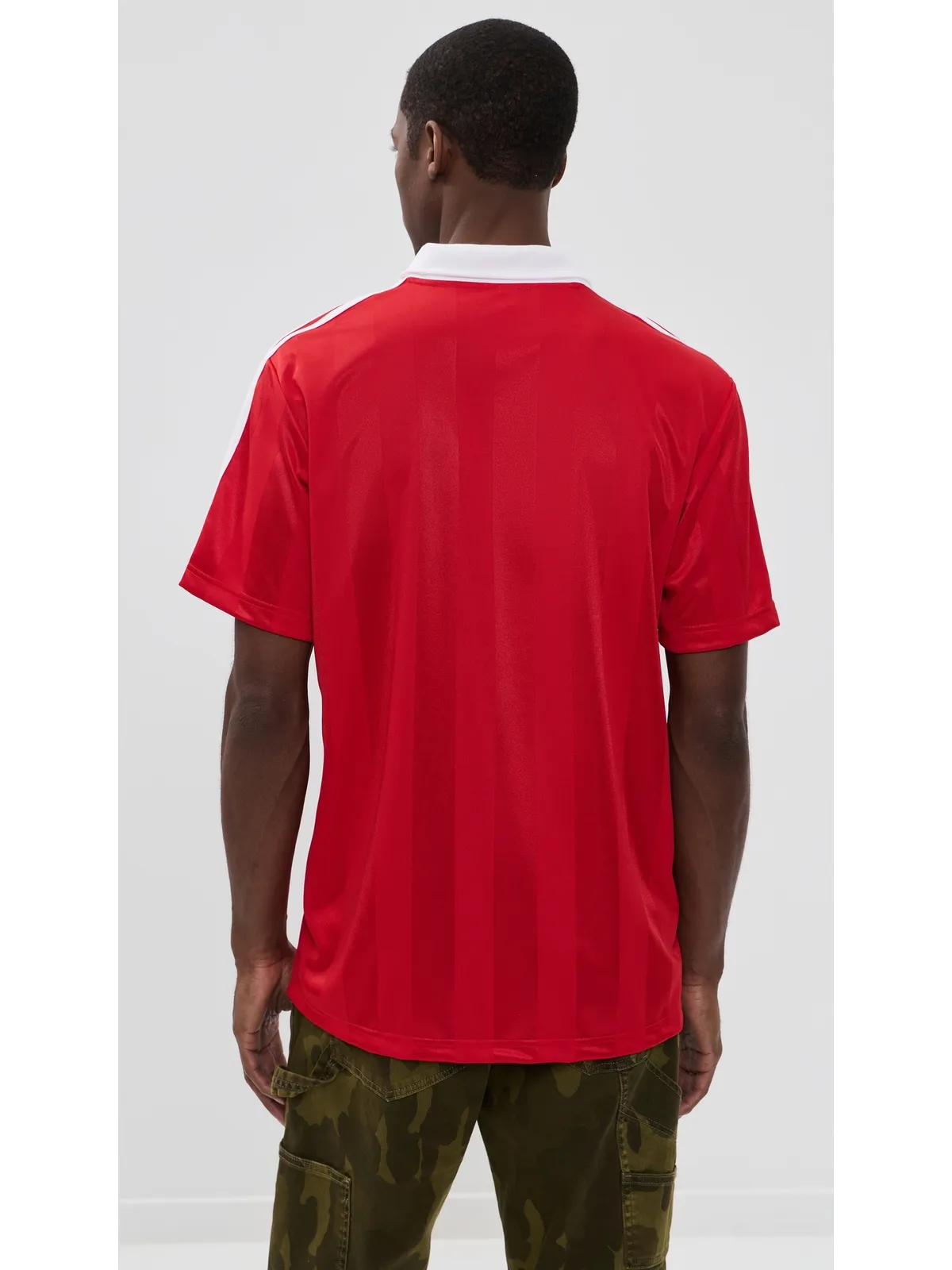 adidas Originals ストライプ サッカー ジャージ - 画像3