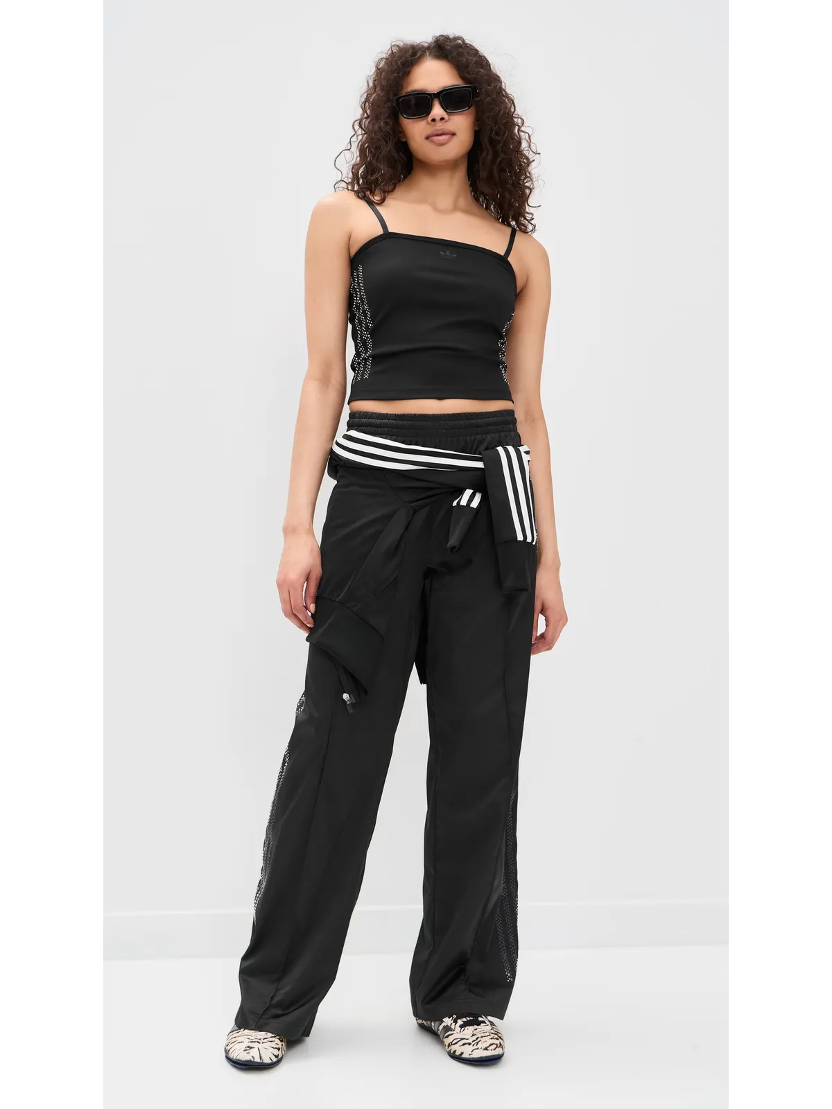 adidas パールチューブトップ ブラック M - 画像5