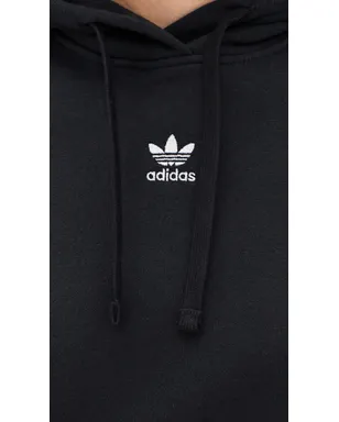 adidas ビンテージ エッセンシャルズ オーバーサイズ フリース フーディ ブラック M - サムネイル6
