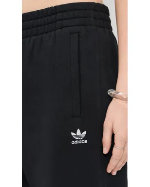 adidas エッセンシャルズ ルーズ フリース ジョガーパンツ ブラック - サムネイル6
