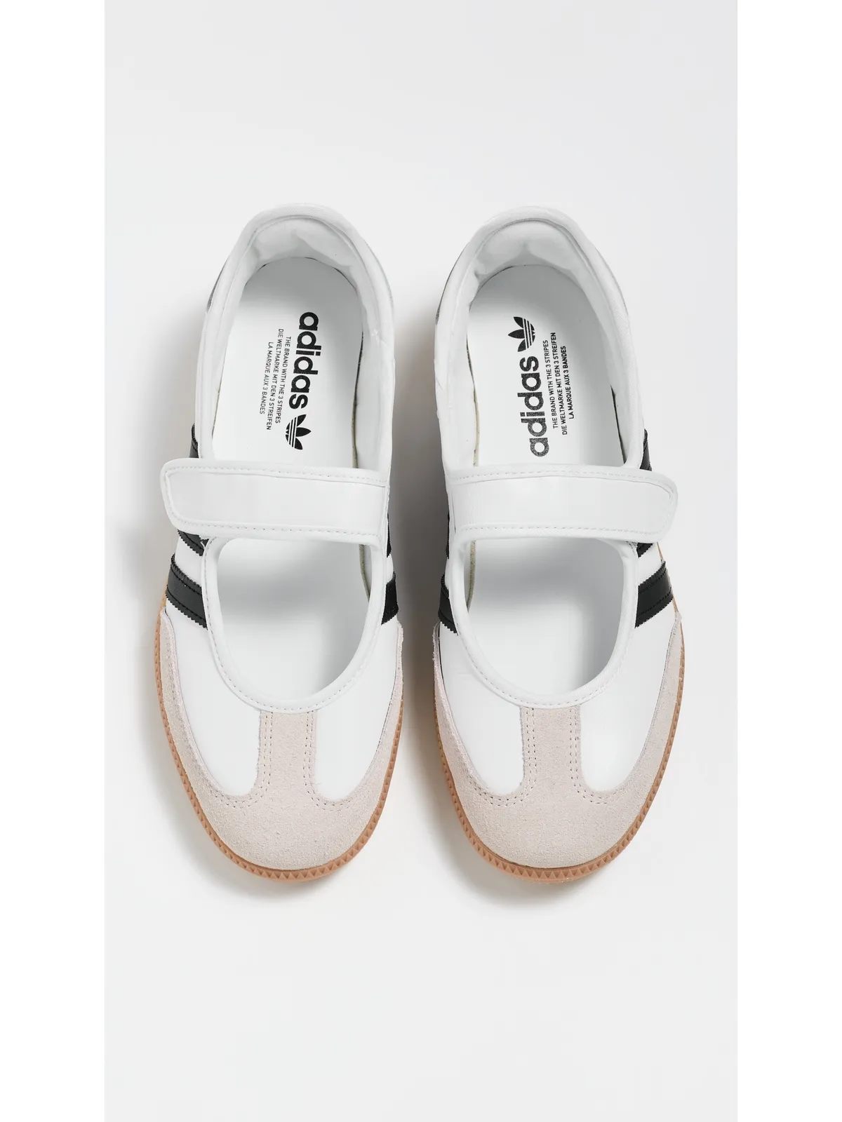adidas サンバ ジェーン ホワイト/ブラック - 画像5