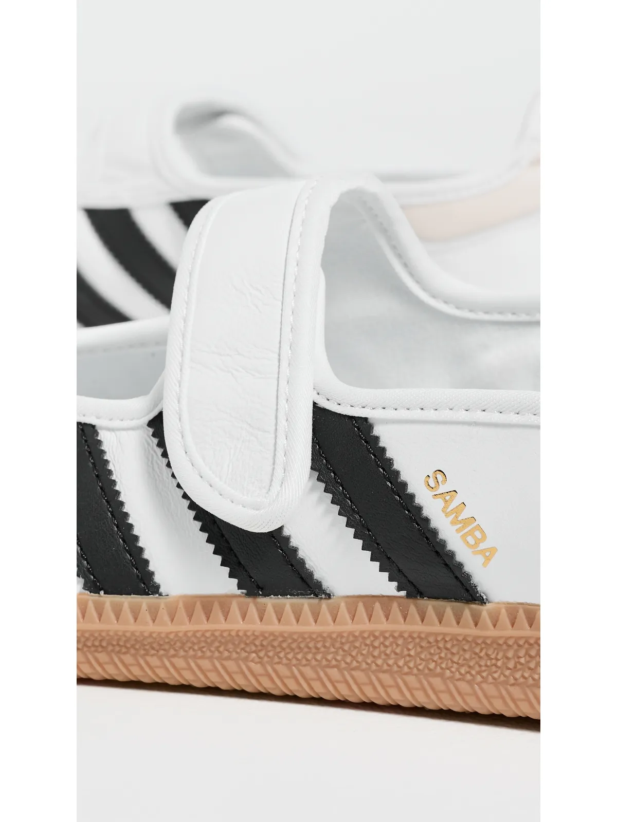 adidas サンバ ジェーン ホワイト/ブラック - 画像6