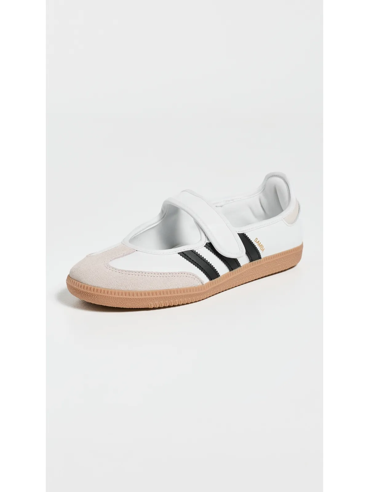adidas サンバ ジェーン ホワイト/ブラック - 画像2