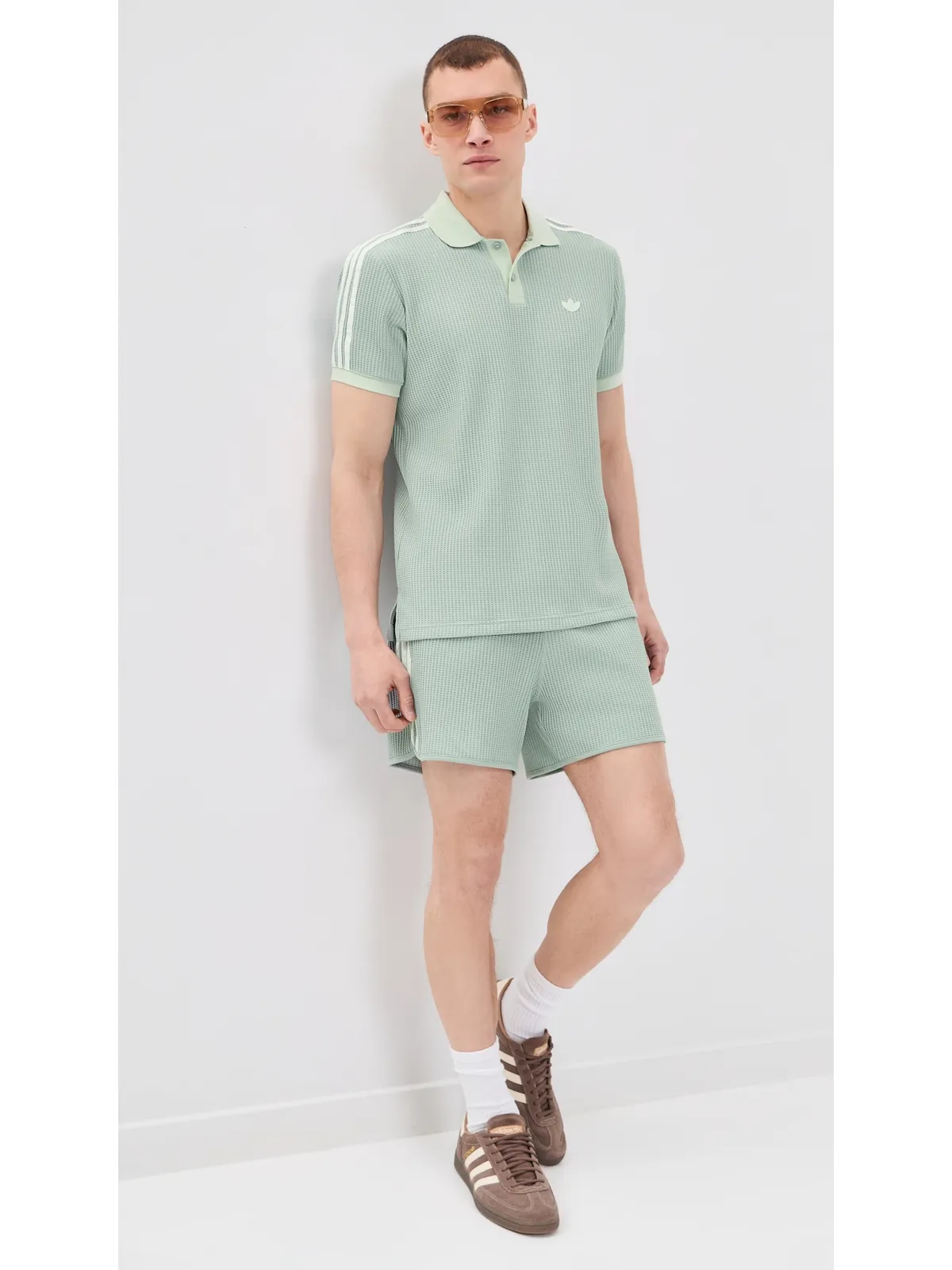 adidas ワッフルポロシャツ - 画像5