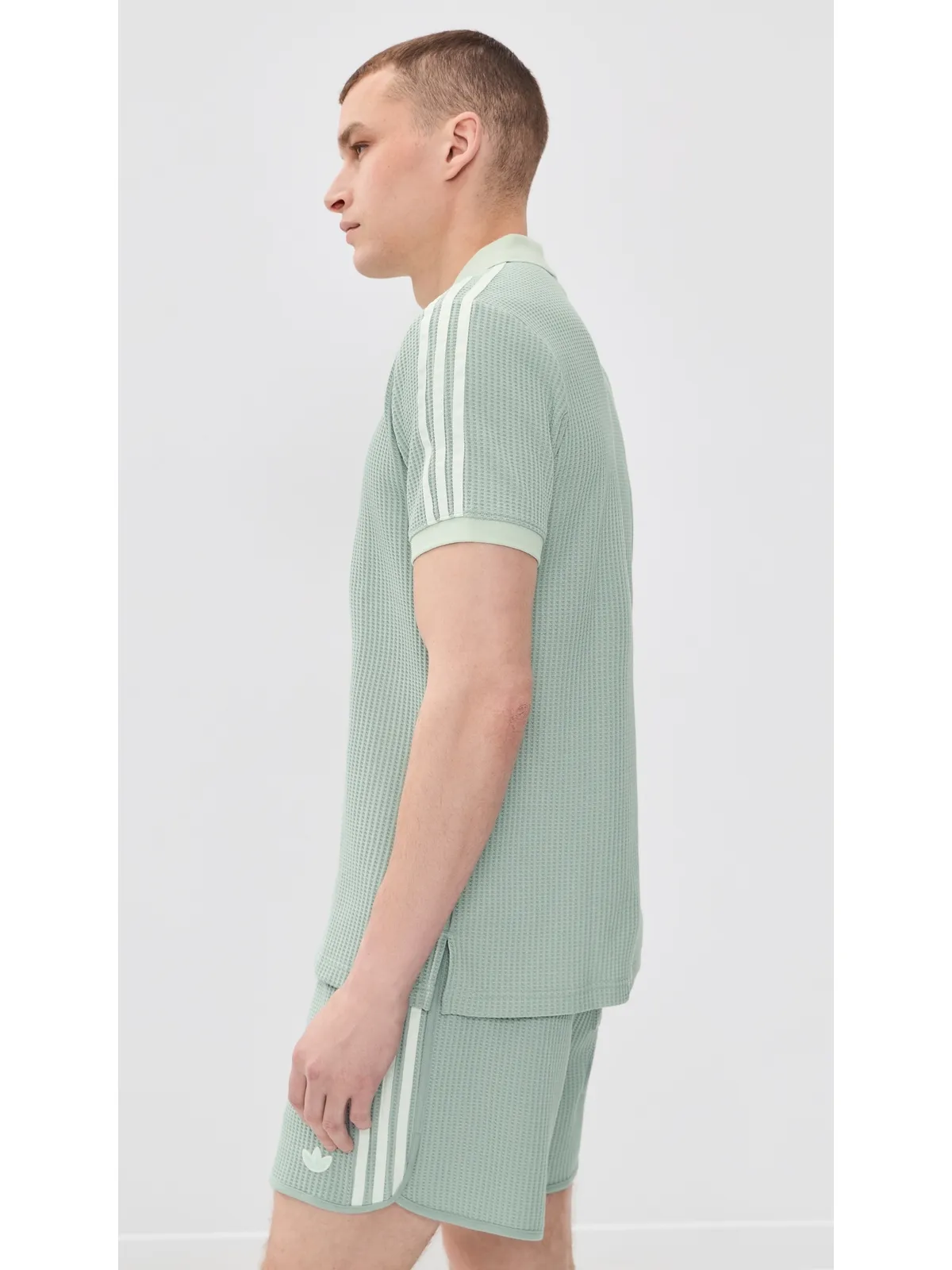 adidas ワッフルポロシャツ - 画像4
