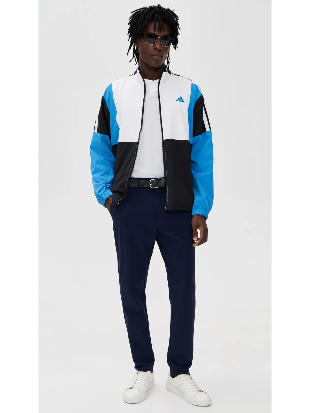 Adidas Golf Beyond Golf Club Twistknit Range Shirt - 画像5