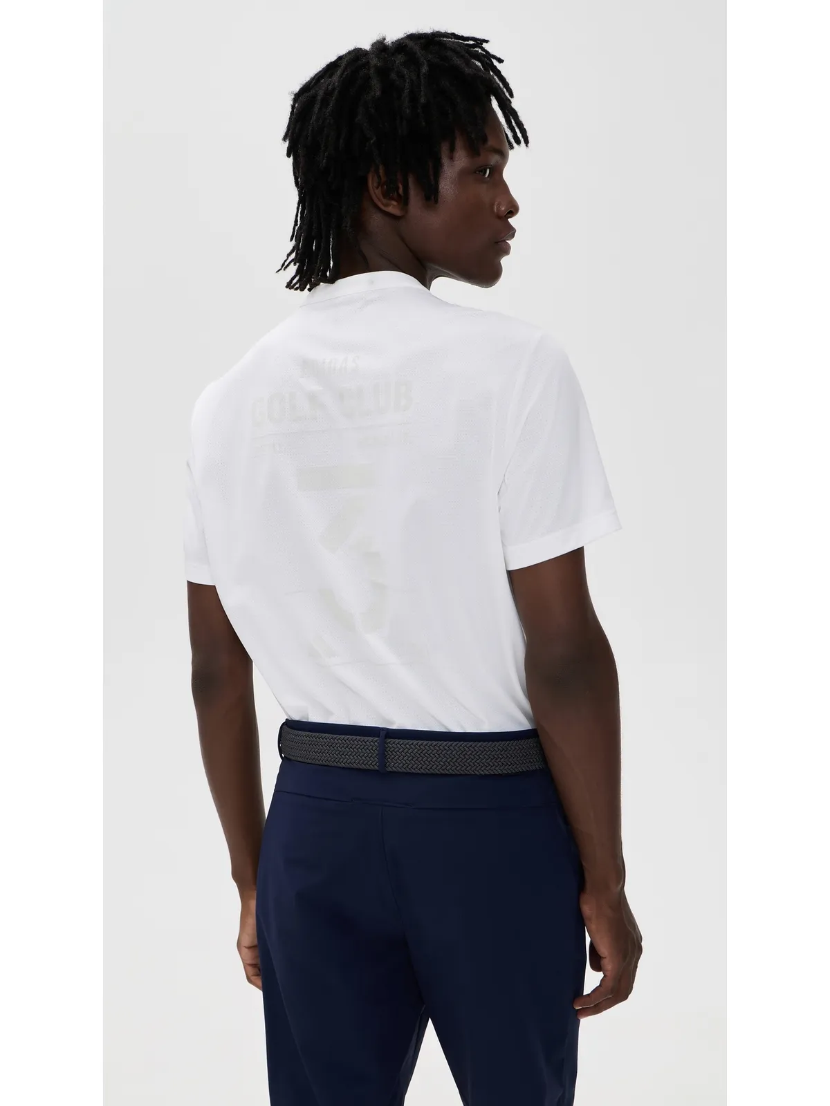 Adidas Golf Beyond Golf Club Twistknit Range Shirt - 画像3