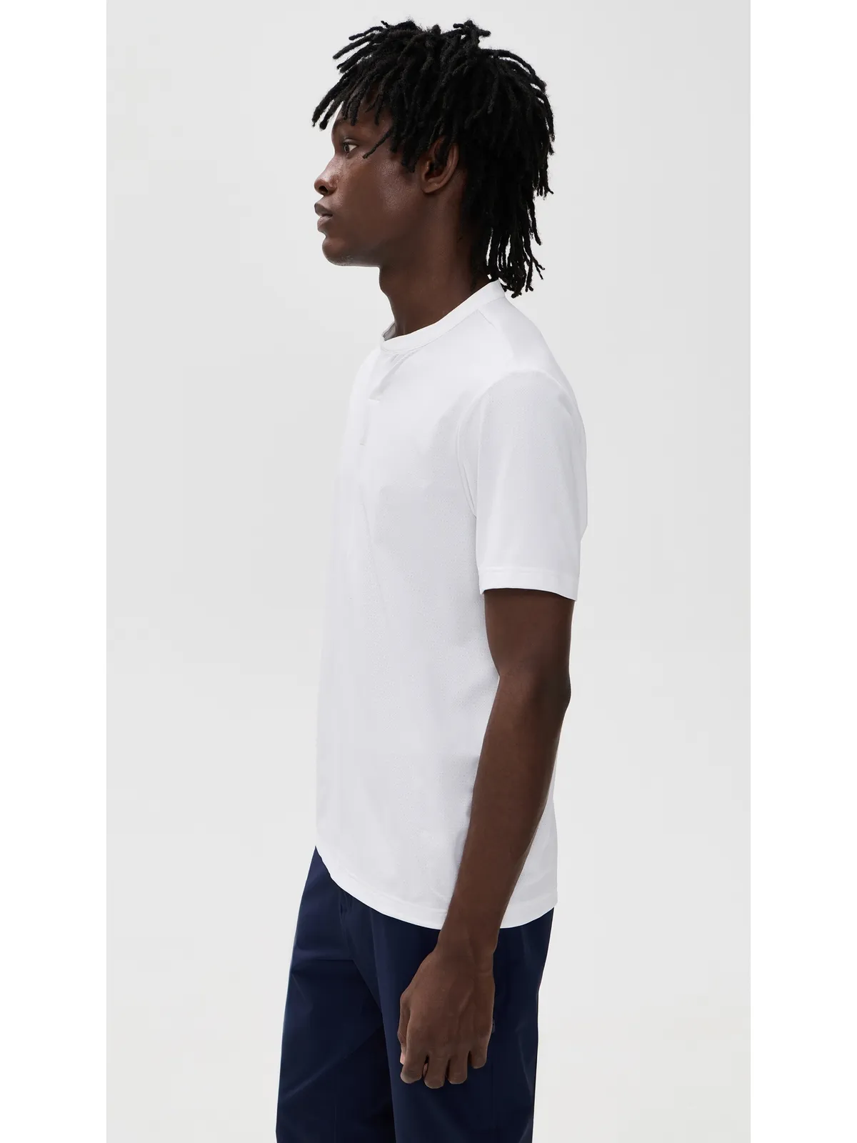 Adidas Golf Beyond Golf Club Twistknit Range Shirt - 画像4