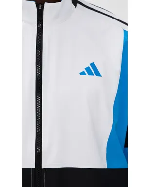 Adidas Golf フルジップ ウィンドブレーカー ジャケット ブラック - サムネイル6