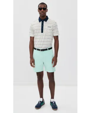 Adidas Golf ストライプポロシャツ - サムネイル5