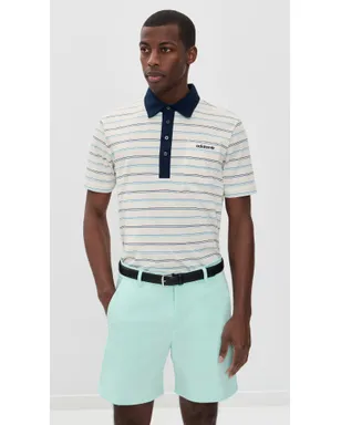 Adidas Golf ストライプポロシャツ - サムネイル2