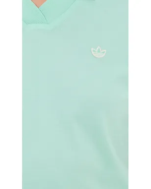 Adidas Golf 3ストライプポロシャツ クリアミント - サムネイル6
