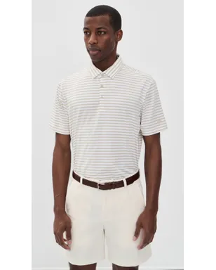 Adidas Golf Ultimate365ストライプポロシャツ - サムネイル2