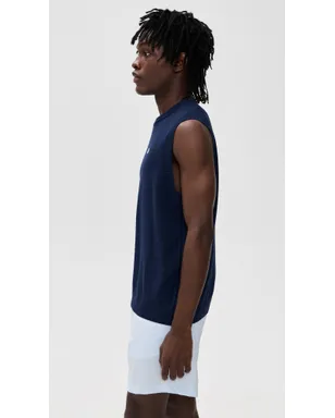 Adidas Golf セーター ベスト Night Indigo - サムネイル4