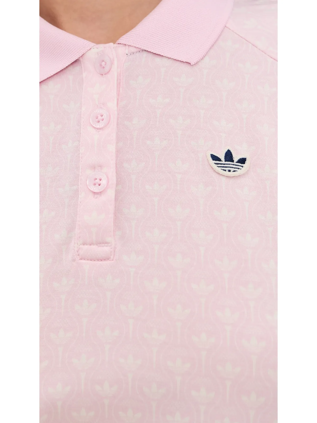 Adidas Golf オールオーバー トレフォイル ポロシャツ - 画像6