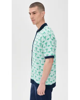 Adidas Golf オリジナルス ニット ポロ - サムネイル4