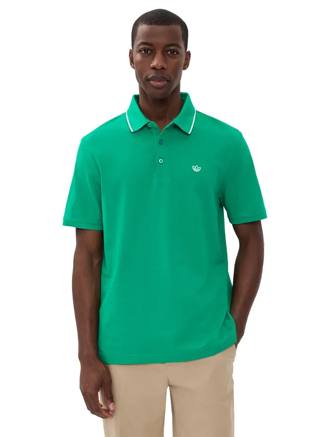 Adidas Golf Adidas Golf ツイストニット トレフォイル ポロシャツの商品画像