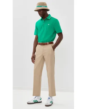 Adidas Golf ツイストニット トレフォイル ポロシャツ - サムネイル5
