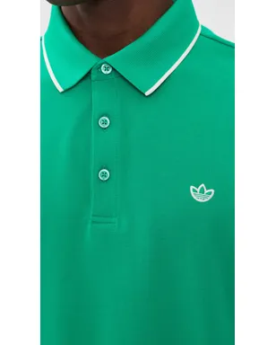 Adidas Golf ツイストニット トレフォイル ポロシャツ - サムネイル6