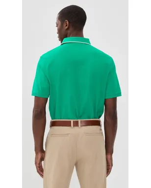 Adidas Golf ツイストニット トレフォイル ポロシャツ - サムネイル3
