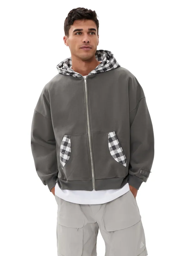 Advisry Advisry シェパーズ ジップフーディの商品画像
