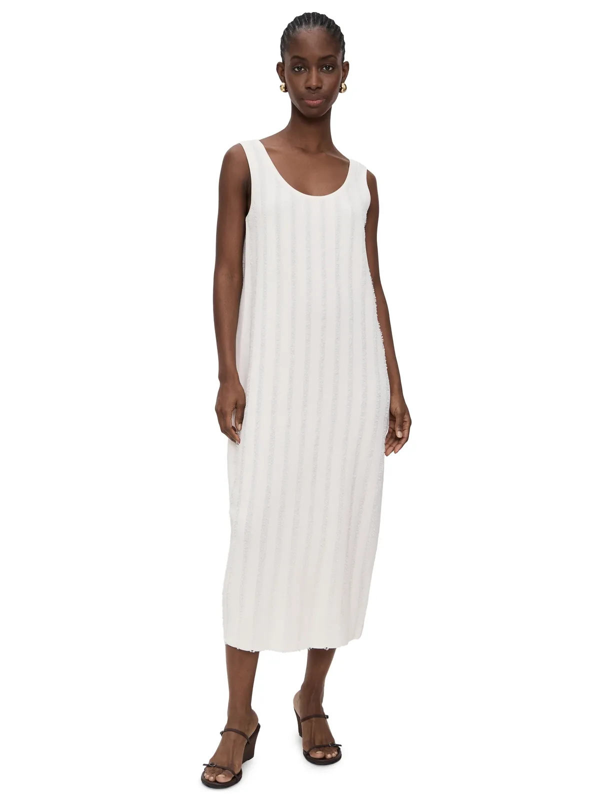 A.EMERY Enid Knit Dress パーチメント - 画像1