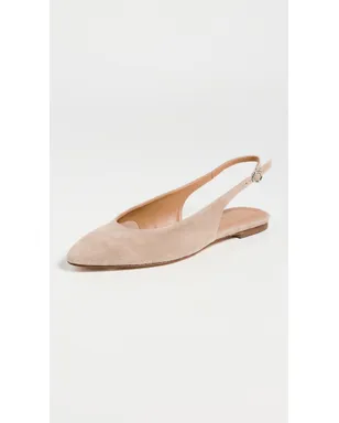 AEYDE Amelia Kid Suede Leather Sand Flats - サムネイル2