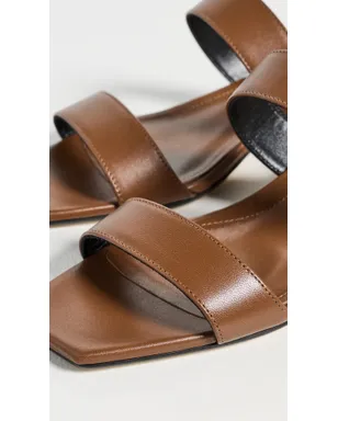AEYDE Kemi Nappa Leather Tobacco Sandals - サムネイル6