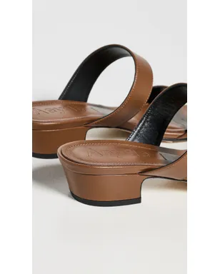 AEYDE Kemi Nappa Leather Tobacco Sandals - サムネイル4