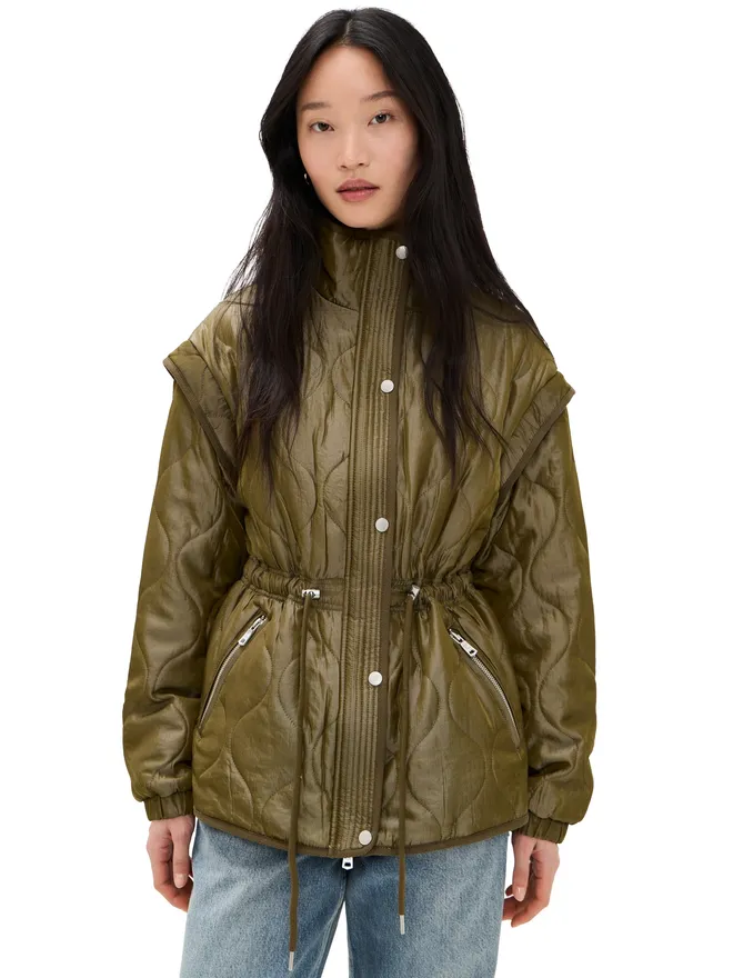 Avec Les Filles Avec Les Filles キルテッドジャケットの商品画像