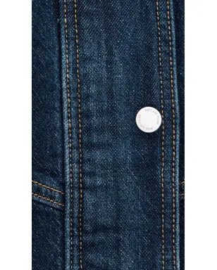 Avec Les Filles Cape Jacket Raw Indigo - サムネイル6