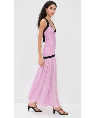 AFRM Melissa Dress Orchid Bouquet - サムネイル4