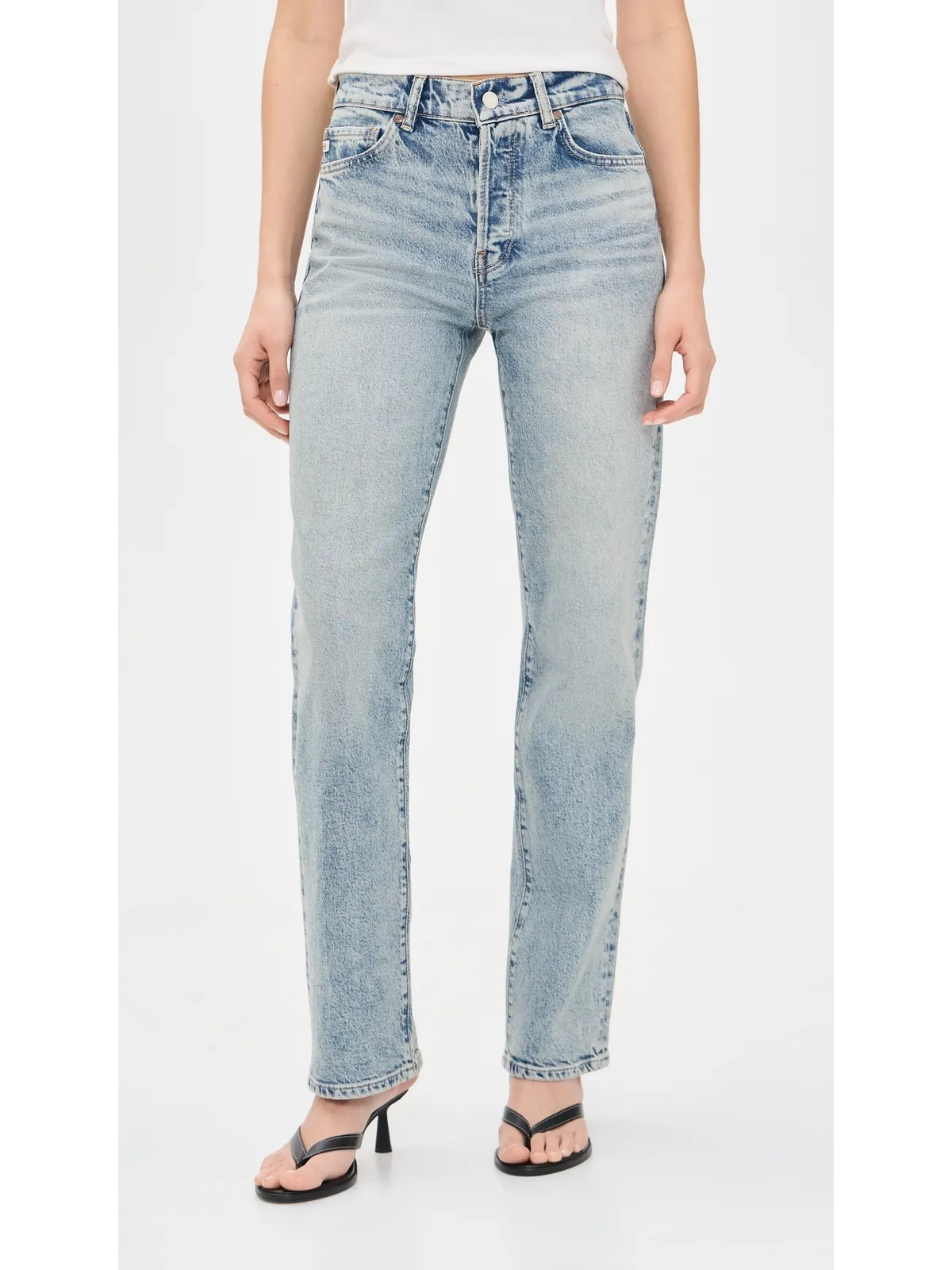 AG Sydney Straight Jeans 17 Years Forlorn - 画像2